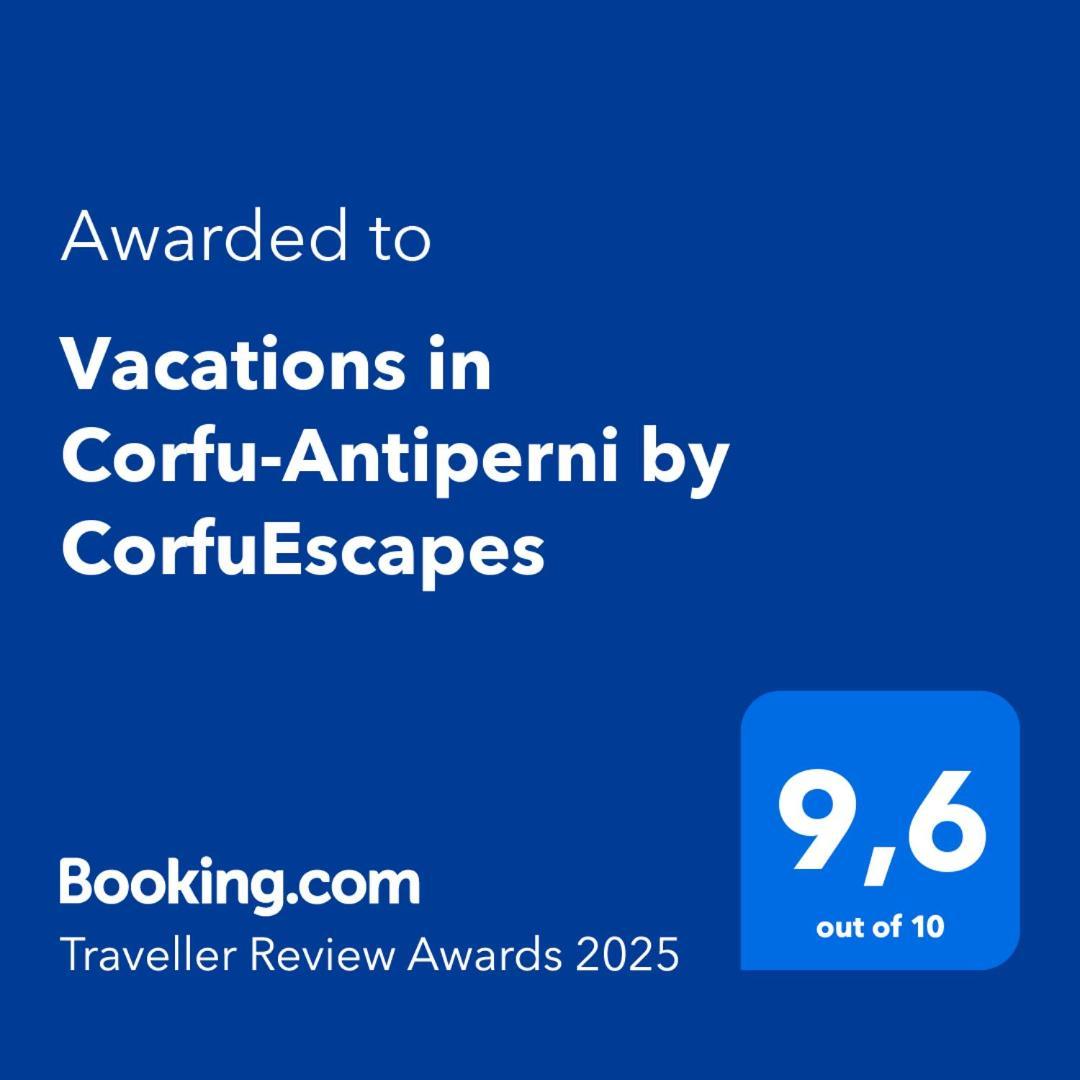Apartmán Vacations In Corfu-Antiperni By Corfuescapes Antipernoi Exteriér fotografie